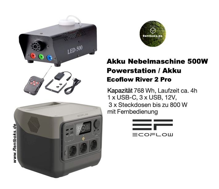 :Akku Nebelmaschine Antari Powerstation mieten bei Rentboks – 3