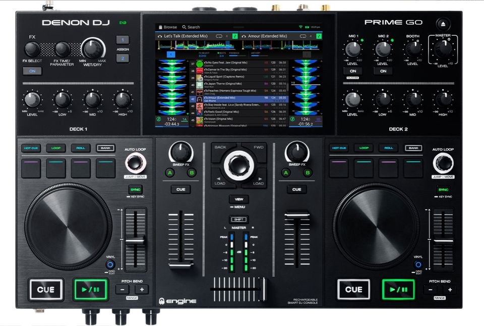 DJ Controller Denon Prime GO 2 Kanal PIONEER mieten bei Rentboks – 3