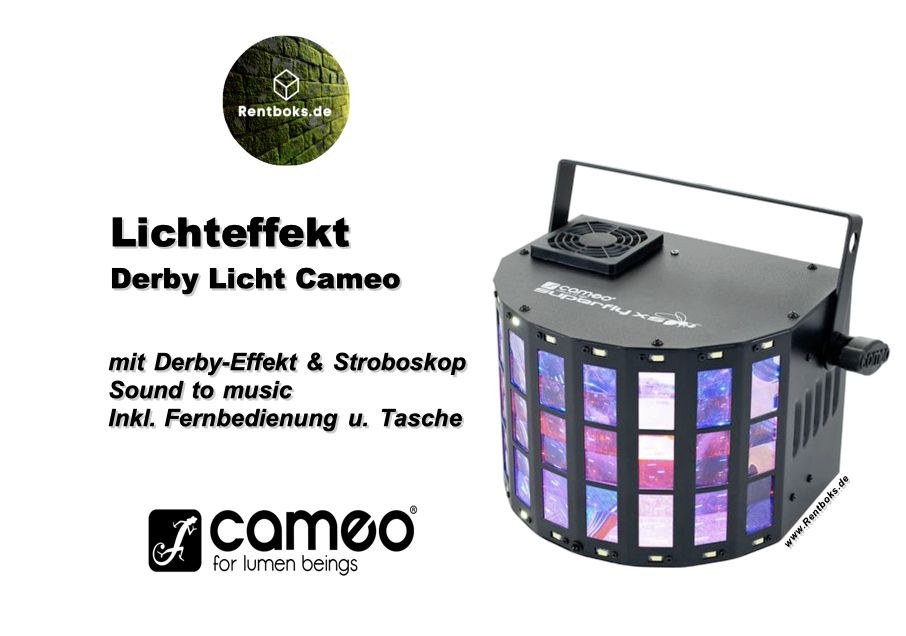 Ledlicht Derby Partylicht Stroboskop Spots mieten bei Rentboks – 2