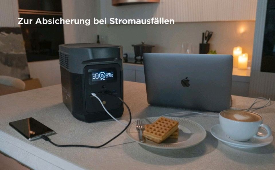 Powerstation EcoFlow DELTA 2 1024 Wh Powerbank mieten bei Rentboks