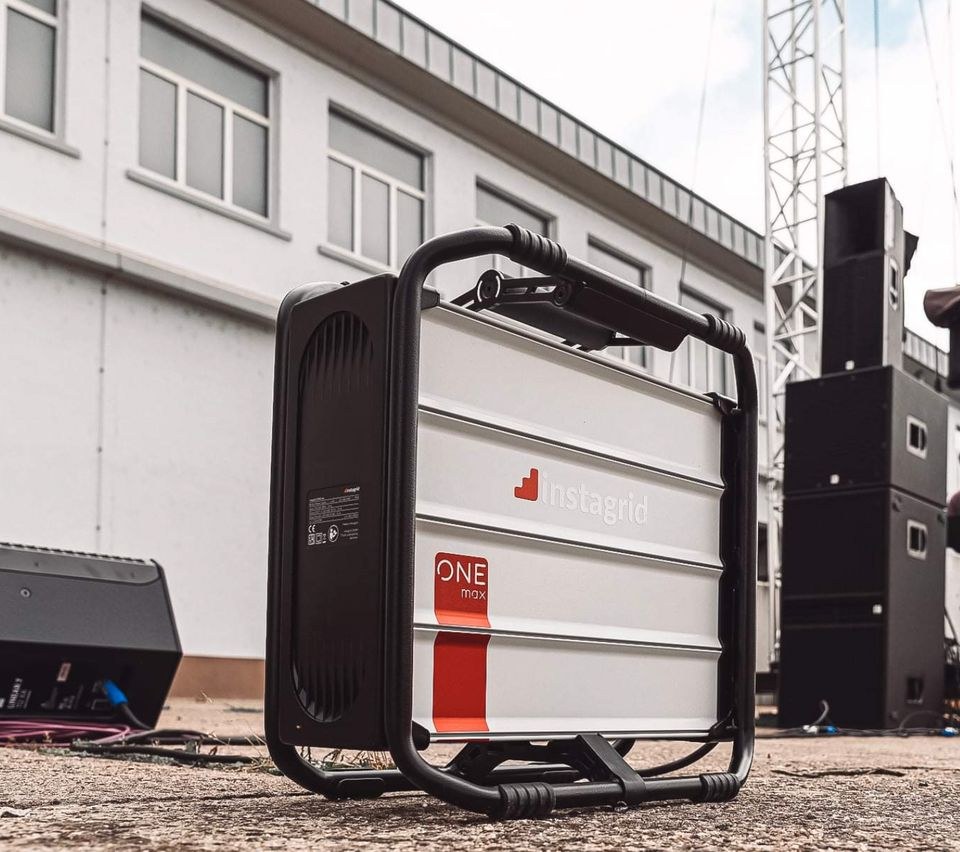 Nr 1 Powerstation Instagrid Max one 2100 Wh mieten bei Rentboks