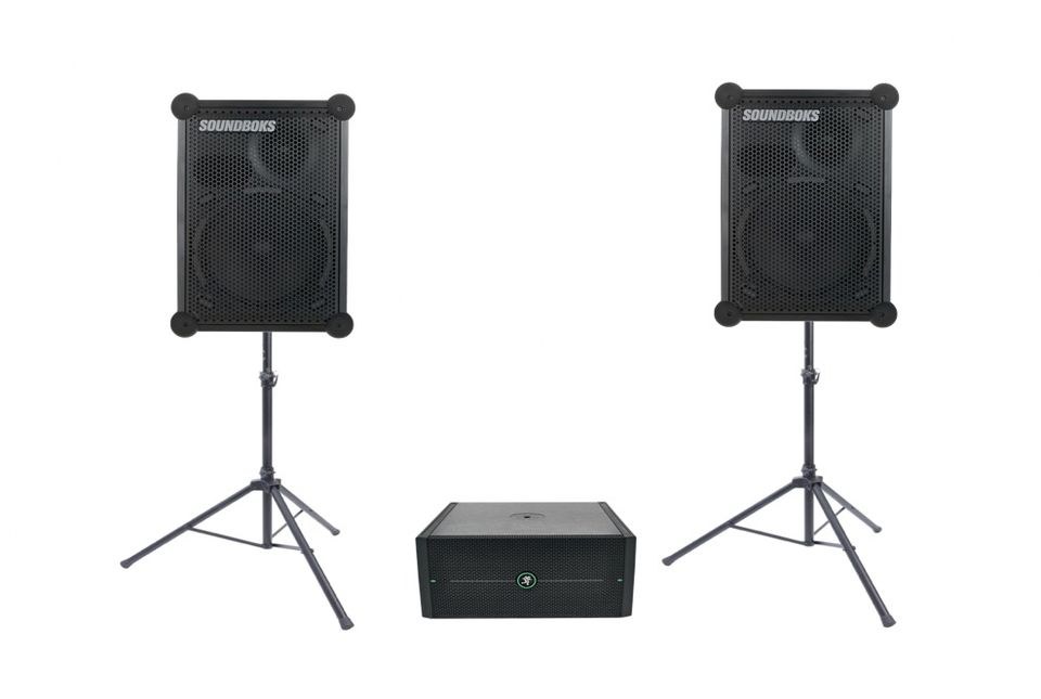 SOUNDBOKS Stereo Set Akku Subwoofer Lautsprecher mieten bei Rentboks