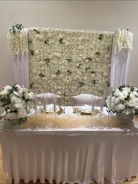 Blumenwand Fotowand Hintergrund Flowerwall N mieten in Nersingen