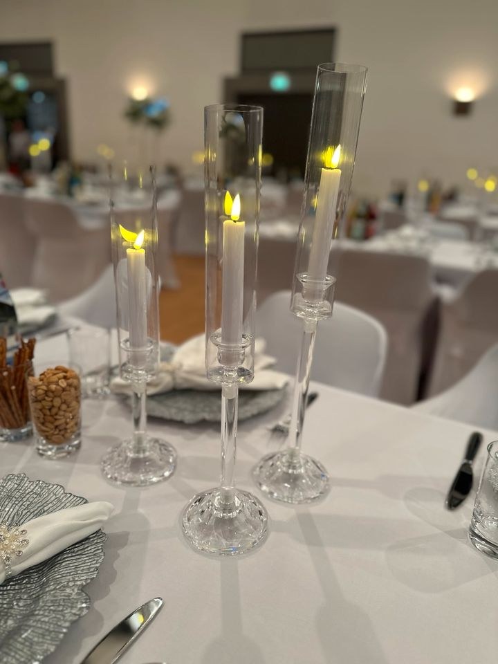 Kerzenständer Kerzenhalter 3er Set Kerzen N mieten in Nersingen – 2