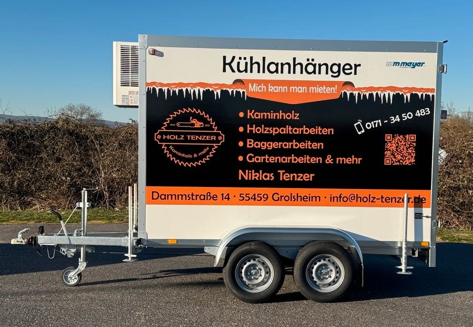 Kühlanhänger Kühlwagen Mainz Bingen Ingelheim mieten in Grolsheim