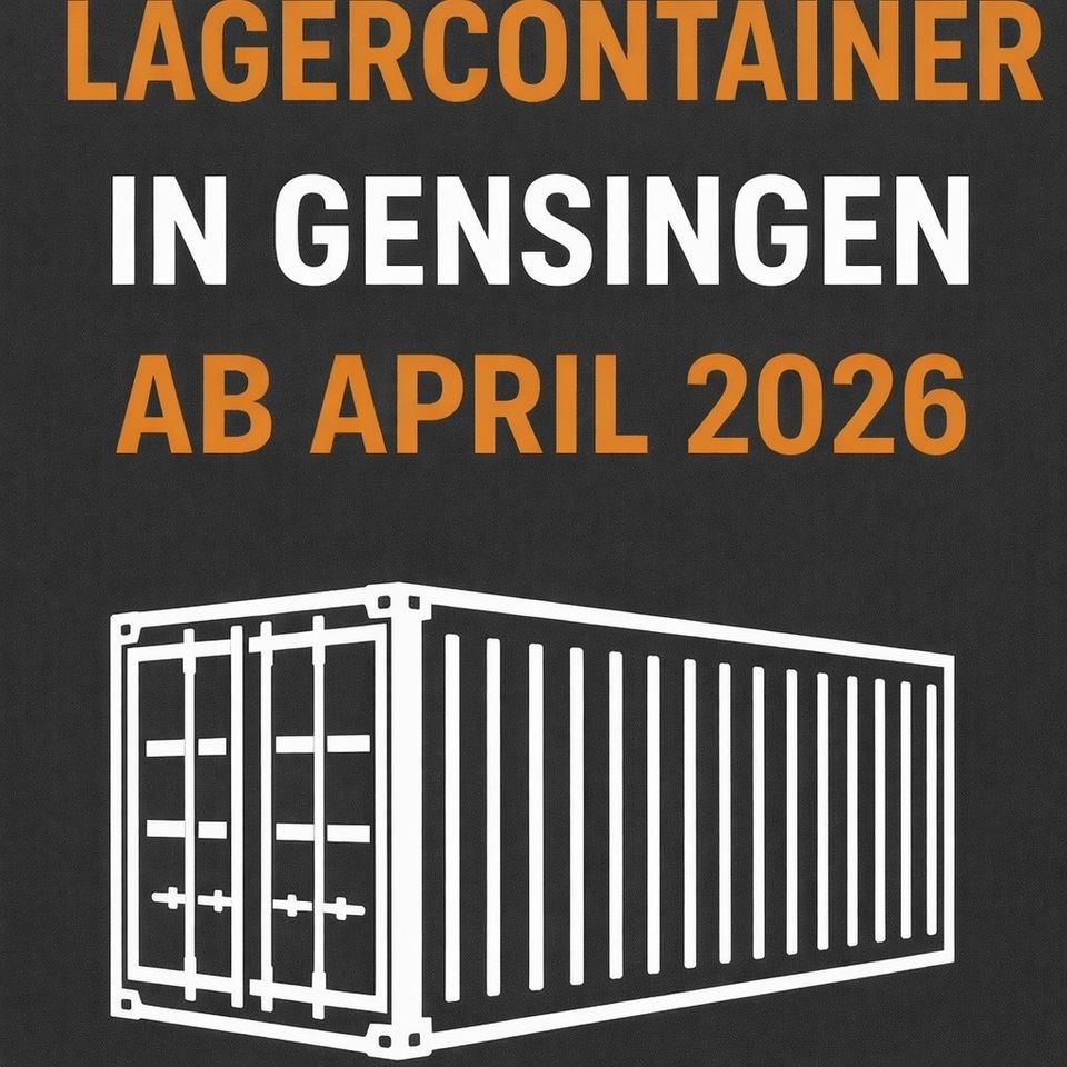 LAGERCONTAINER SEECONTAINER GENSINGEN mieten in Grolsheim
