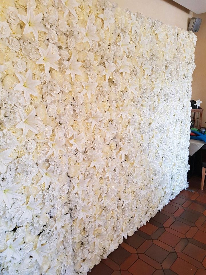 Blumenwand Flowerwall Hochzeitsdeko Babyparty mieten bei AK Verleih – 3