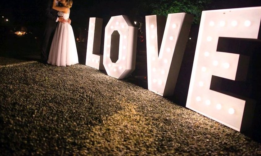 LOVE Buchstaben N Loveletter Hochzeitsdeko LED mieten bei AK Verleih – 4