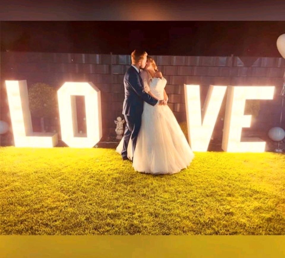 LOVE Buchstaben N Loveletter Hochzeitsdeko LED mieten bei AK Verleih – 2