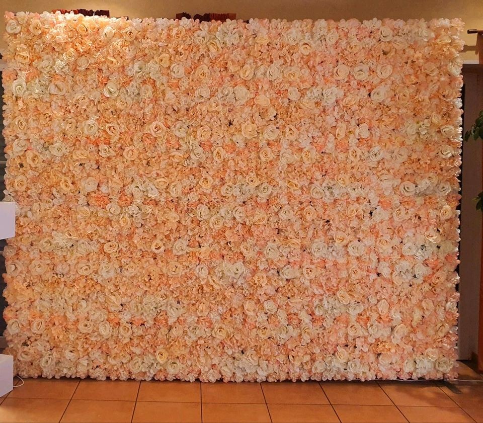 Blumenwand Flowerwall Hochzeitsdeko Babyparty mieten bei AK Verleih – 4
