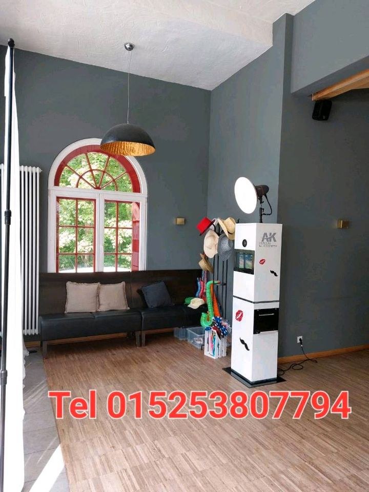 Fotobox N Selfiebox Fotobooth Hochzeitsdeko mieten bei AK Verleih