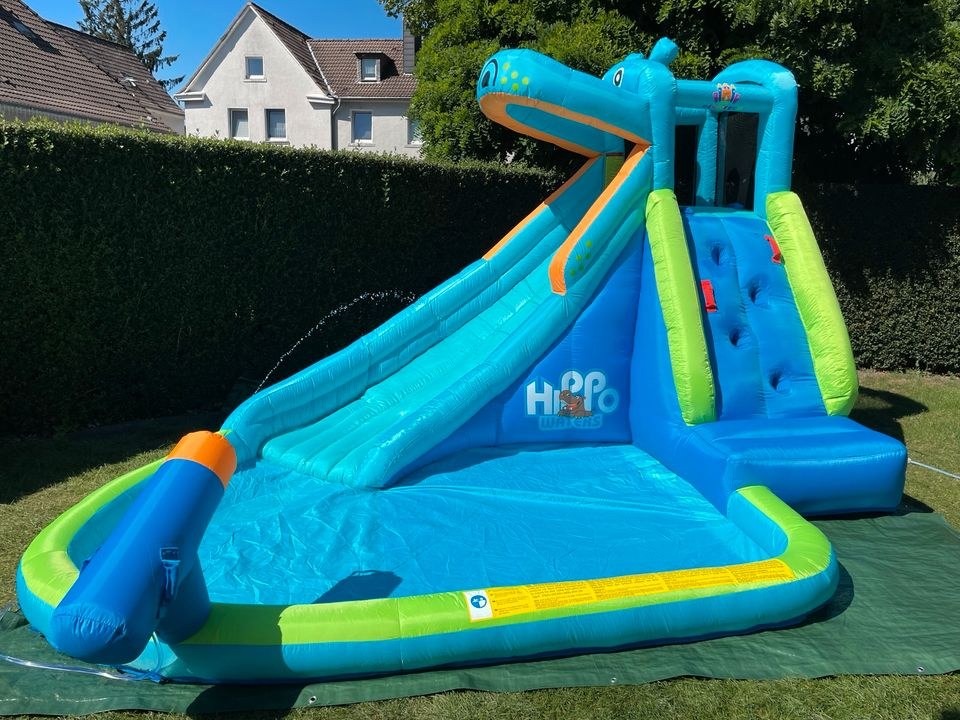 Hüpfburg Hippo Wasserspielcenter Wasserrutsche mieten in Gelsenkirchen – 3