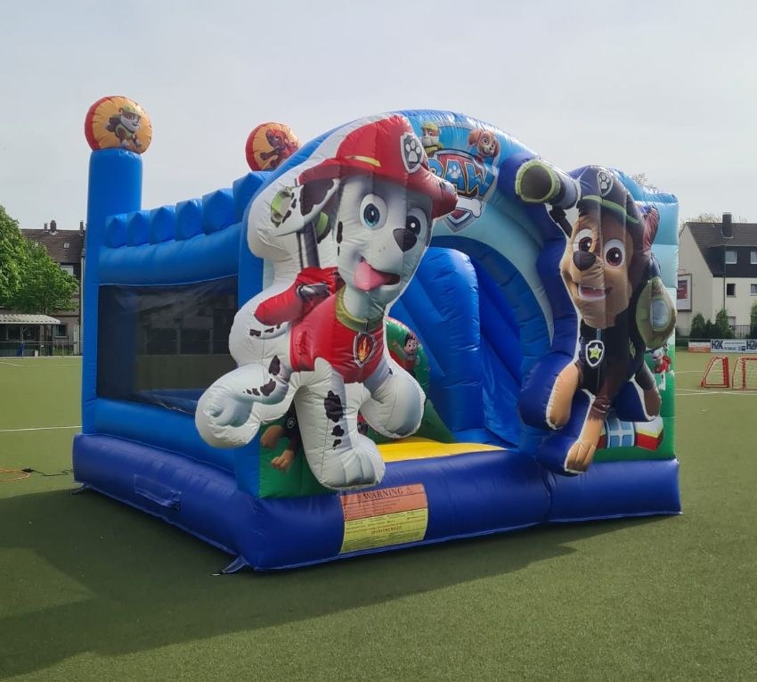 Paw Patrol Hüpfburg Rutsche mieten bei L&A Eventservice