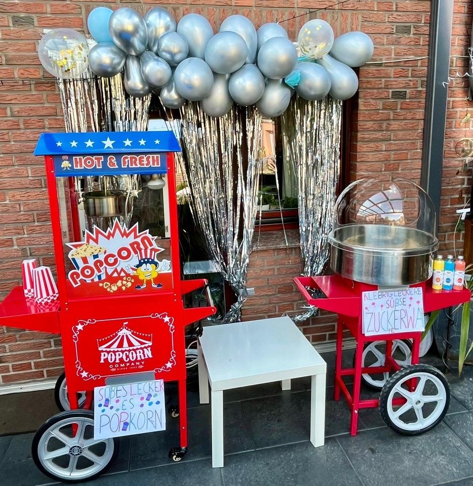Profi Zuckerwattemaschine Rollwagen Zubehör mieten in Gelsenkirchen – 4