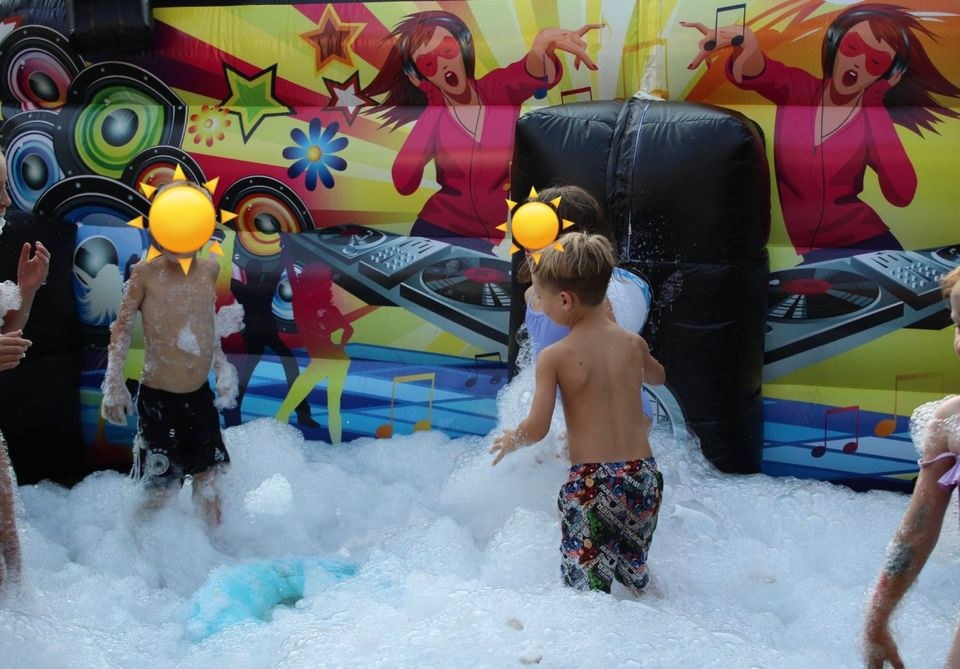 Schaumparty Bubble Park Umrandung Disco Schaum mieten in Gelsenkirchen – 4