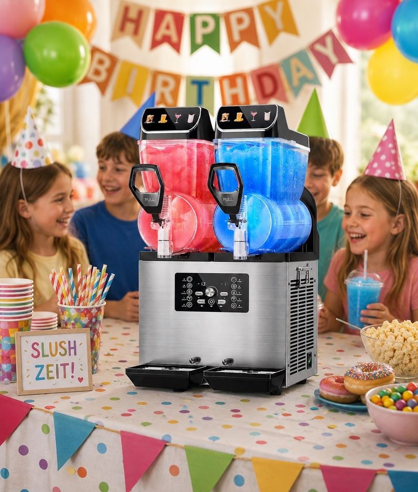 Slush Eis Maschine 2x 12l Slushice mieten bei L&A Eventservice
