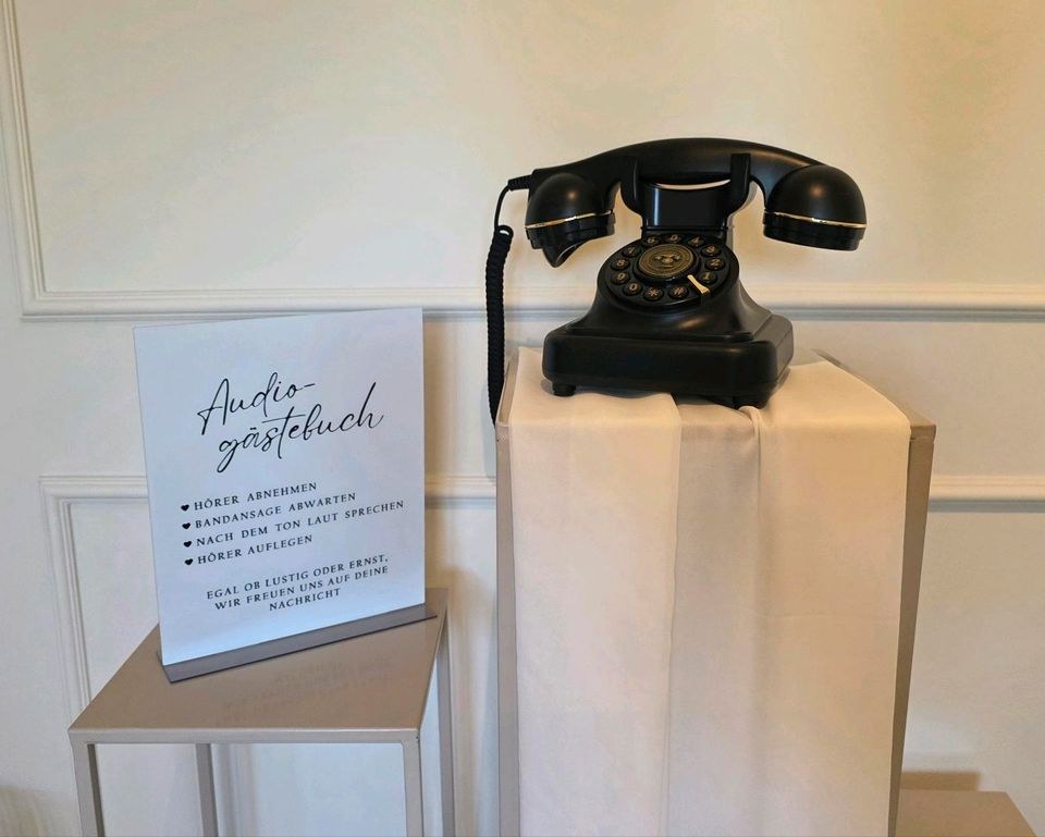 Audio Gästebuch Deko mieten in Garath – für die Hochzeit – 3