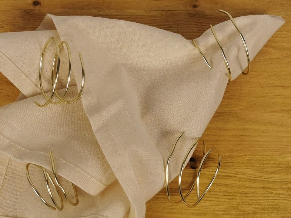 Leinenservietten Beige 40x40cm nachhaltige mieten in Garath – 2