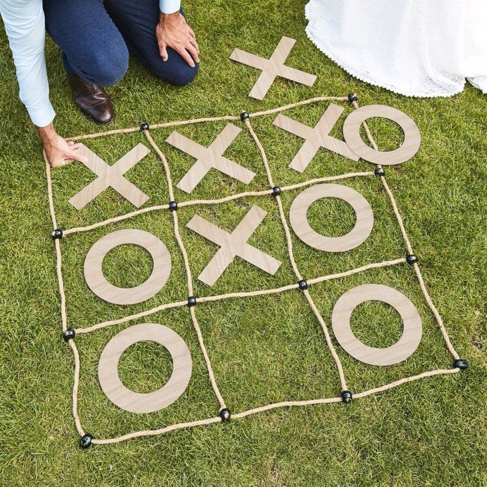 XXL TicTacToe Spiel Deko Outdoor mieten in Garath – für die Hochzeit – 2
