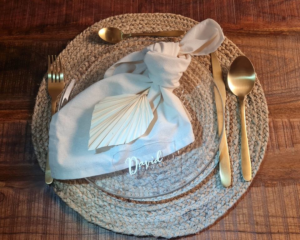goldenes Besteck Deko Boho mieten in Garath – für die Hochzeit – 4