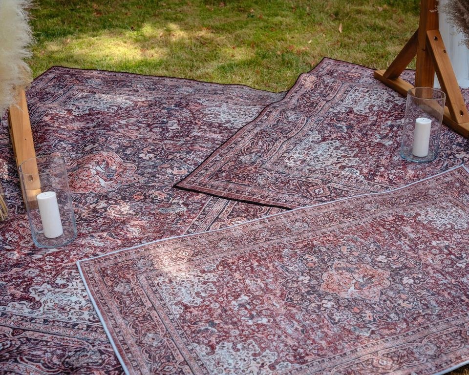 Outdoor Teppich Deko mieten in Garath – für die Hochzeit – 3