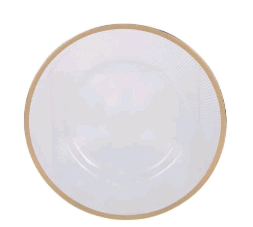 Platzteller Gold Deko mieten in Garath – für die Hochzeit – 4