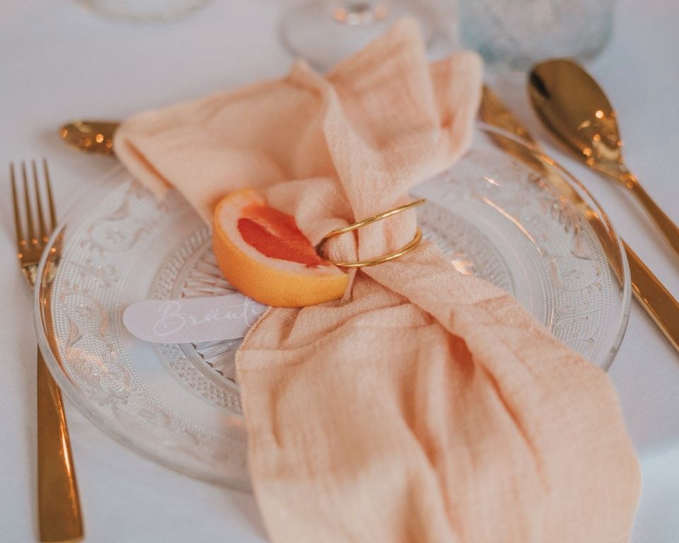 Geschirr Besteck Deko mieten in Garath – für die Hochzeit – 3
