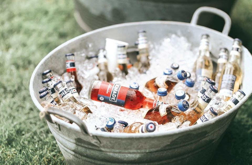 Zinkwanne 40 Liter Deko Getränkekühler Kühlschra mieten in Garath
