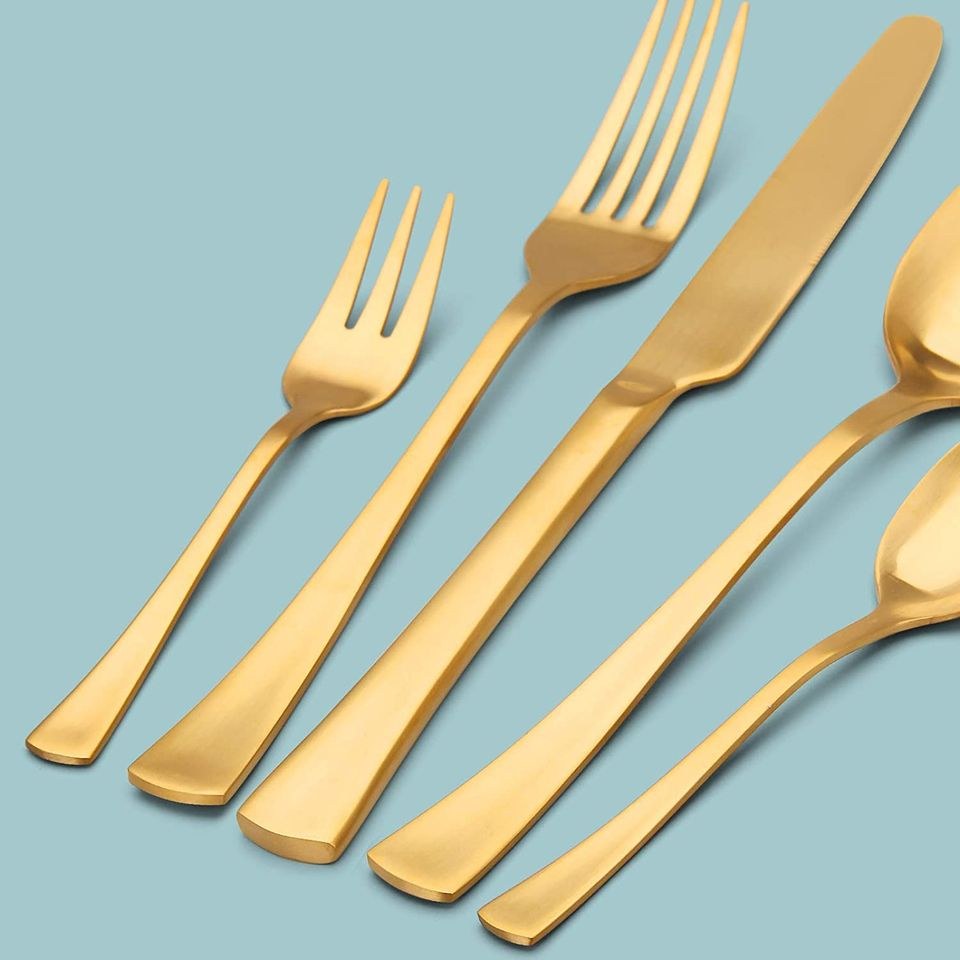 goldenes Besteck Deko Boho mieten in Garath – für die Hochzeit – 3