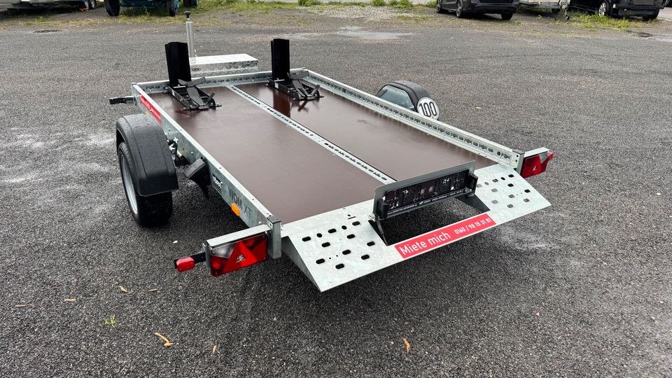 Motorradanhänger 1300 kg mieten in Hockenheim – 2