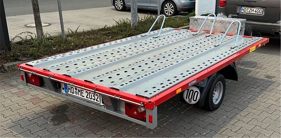 Motorradanhänger 3 mieten in Hockenheim – für den Motorradtransport