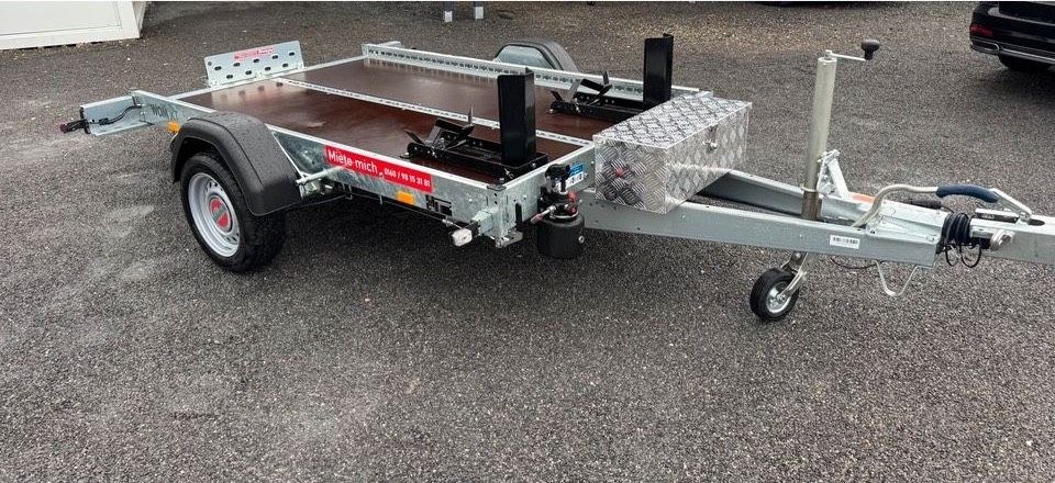 Motorradanhänger 1300 kg mieten in Hockenheim – 4
