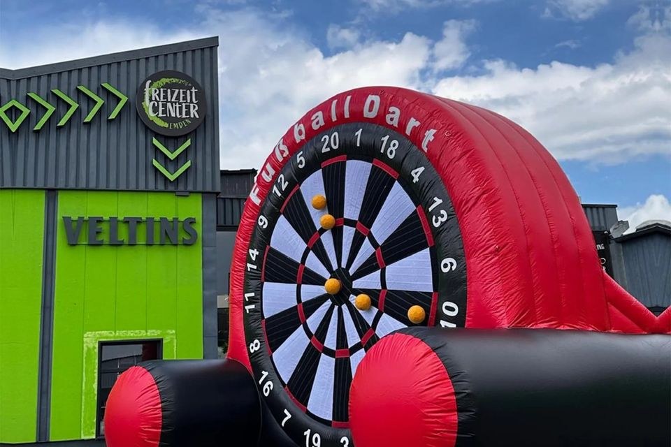 Fußball Dart mieten in Emden – für Kinderfest & Feier