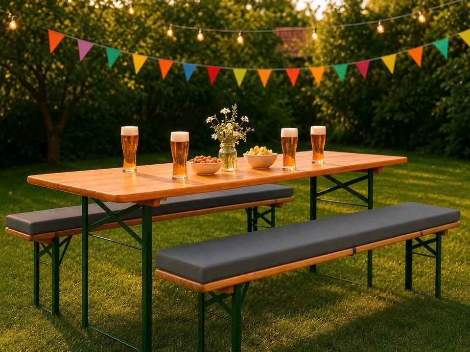 XXL Bierzeltgarnitur 220 70cm mieten in Wolfsburg
