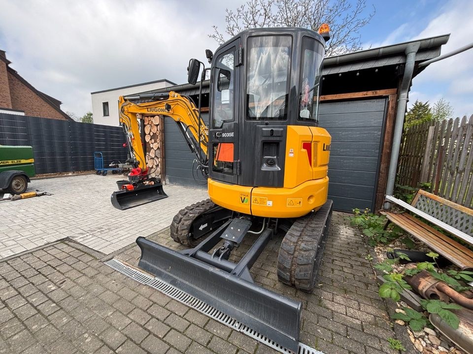 Minibagger 3,5 Tonnen Klima Radio ect mieten bei RP Baumaschinen – 2
