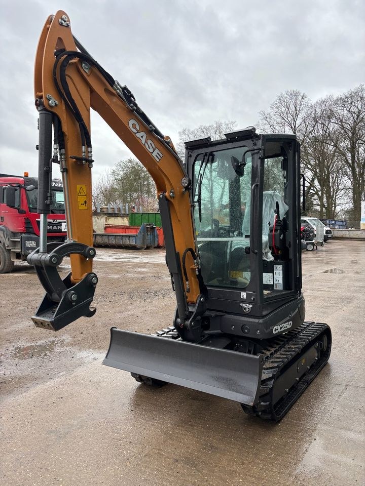 Minibagger Case CX25D 2,5t Bagger Günstige mieten bei RP Baumaschinen – 2