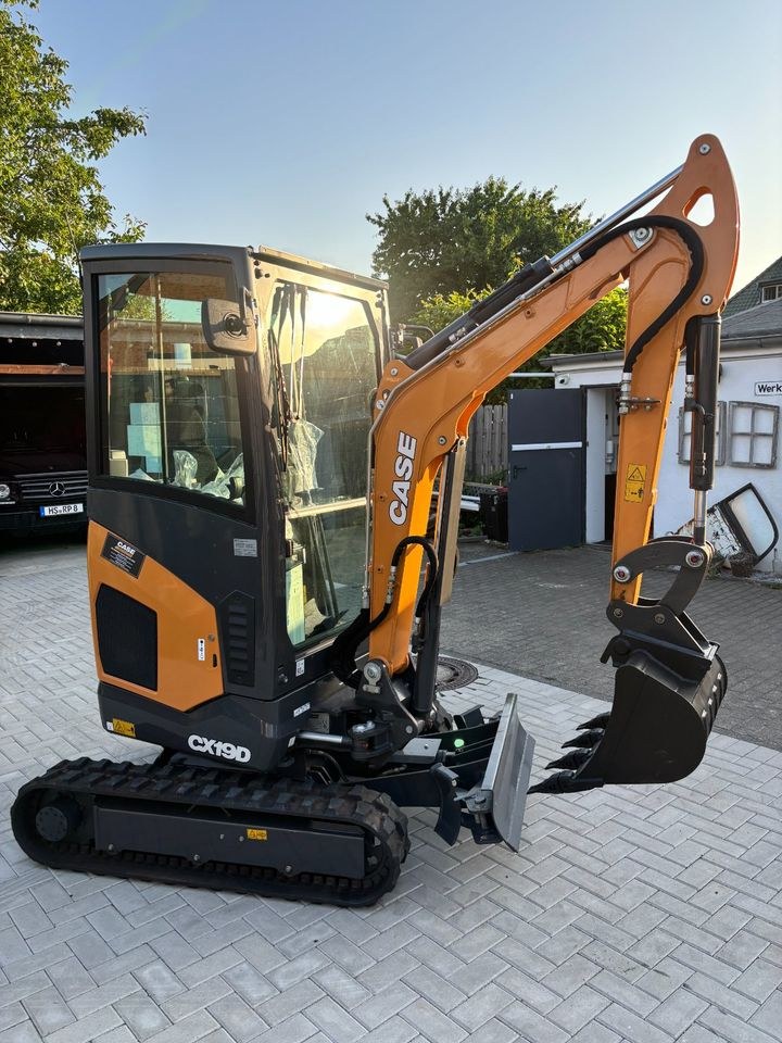 Minibagger Case CX19D Tag Woche Monat mieten bei RP Baumaschinen – 2