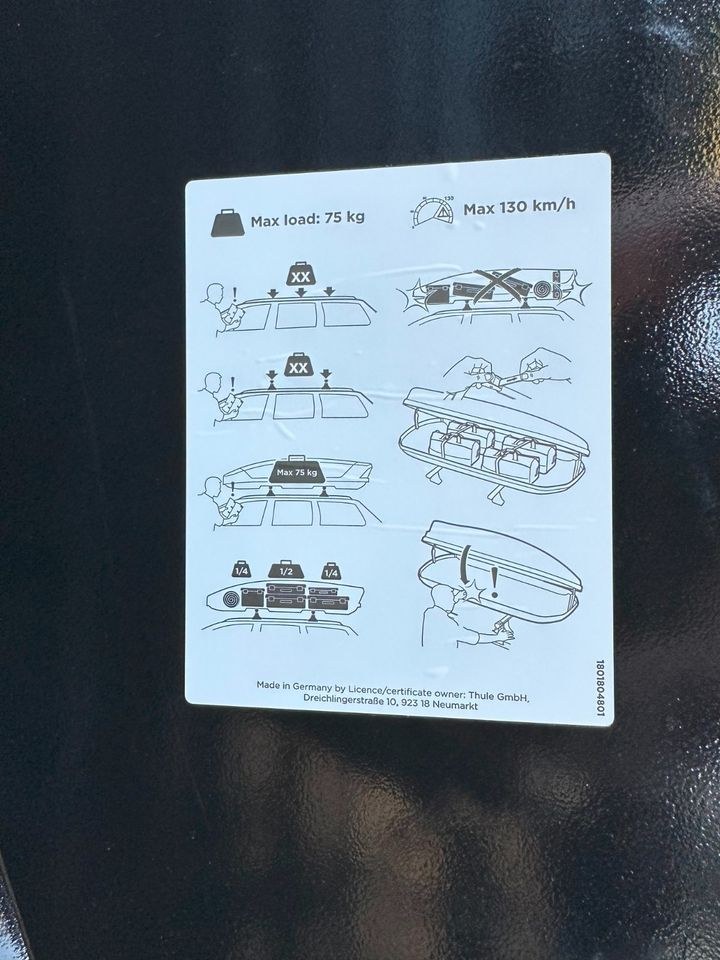 Thule Force XT L Dachbox mieten in Stadtmitte – Zubehör statt Kauf – 4