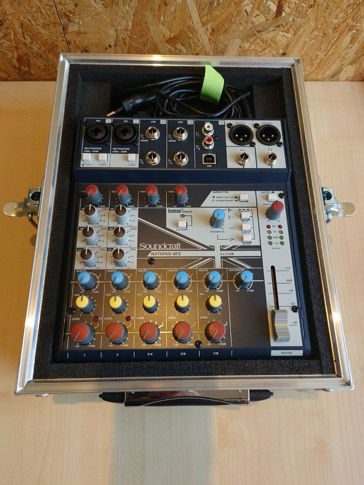 I Notepad 8FX 8 Kanal Mischpult mieten in Fredersdorf-Vogelsdorf – 3