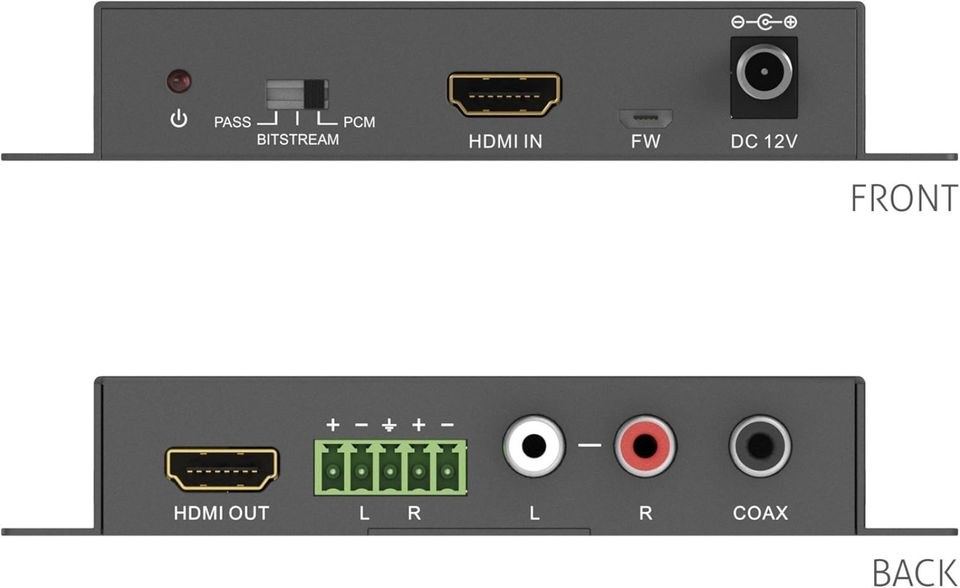I PureTools PT C HDADE HDMI Audio De Embedder mieten – 2