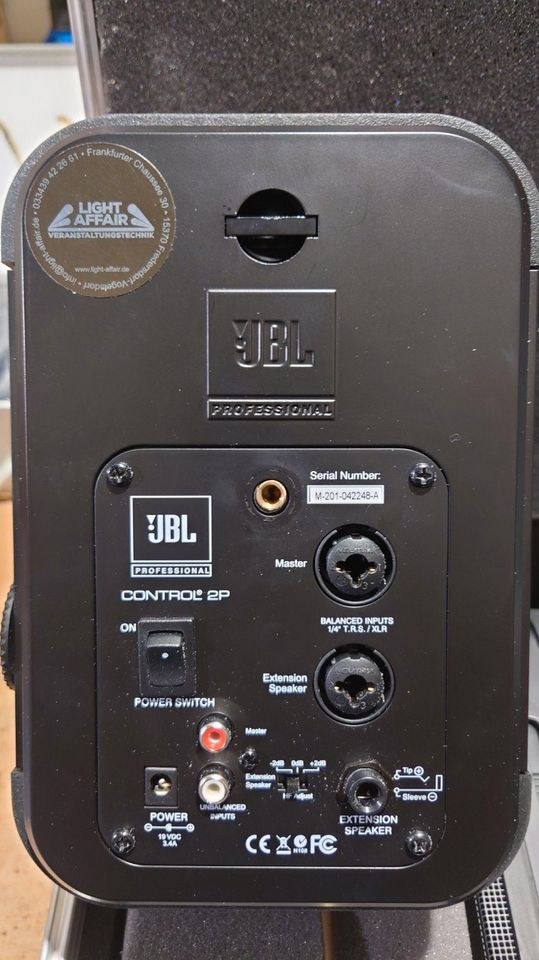 I JBL Control 2P Lautsprecher inkl Stativen mieten – 2