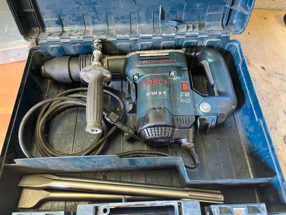Abbruchhammer stemmhammer Bosch gsh 5 Hammer mieten in Krefeld – 2