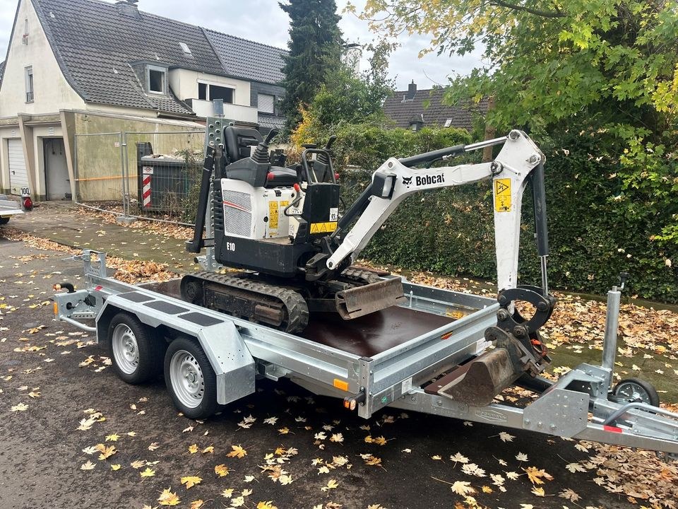 MINIBAGGER BOBCAT MICROBAGGER E10 mieten in Krefeld – 3