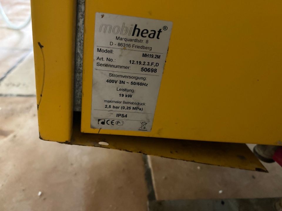 Notheizung Mobiheat Bauheizung Ersatzheizung mieten in Krefeld – 3