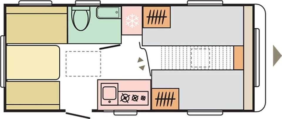 Wohnwagen ver 1350kg+5 mieten bei Göckel – für den Campingurlaub – 3