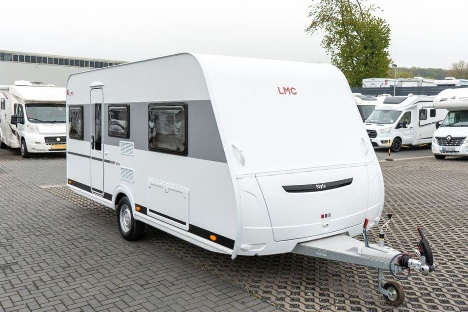 Wohnwagen ver 1500kg+5 Pers.+LÄNGSBETTEN+KLIMA mieten bei Göckel