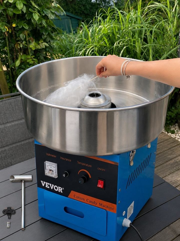 Profi Zuckerwattemaschine Zuckerwatte mieten bei Hü Reinicke & Spröte