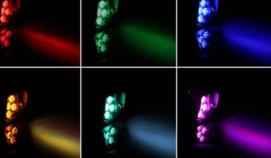 Partylichter Bühnenlicht Akkustrahler mieten in Baden-Baden