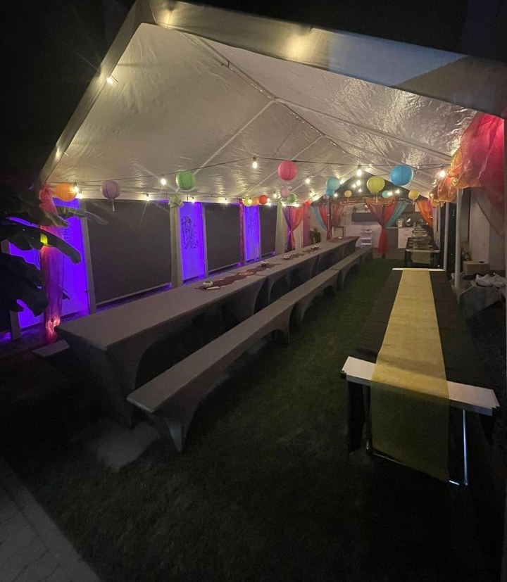 Partyzelt Festzelt Pavillon 4x8 4x6 Meter N mieten in Baden-Baden – 4