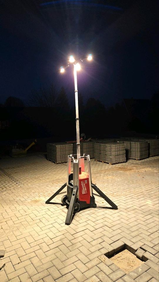 Mobile Beleuchtungsanlage Baustrahler mieten in Surwold – 3